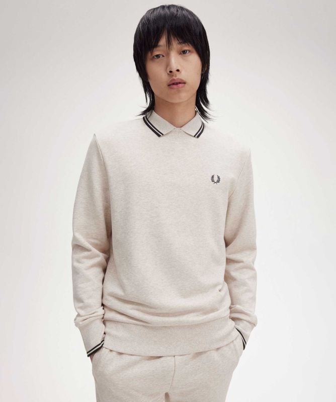 Fred Perry Crew Neck Sweatshirt