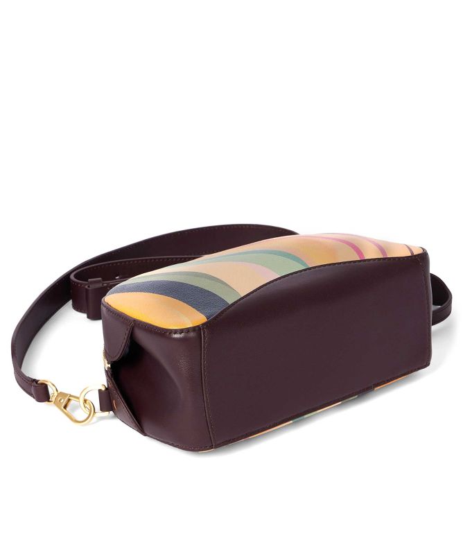 Paul Smith Dusky Swirl Leather Curved Camera Bag