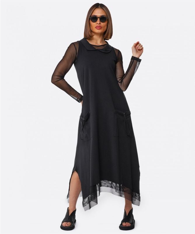 Philomena Christ Sleeveless Pocket Midi Dress