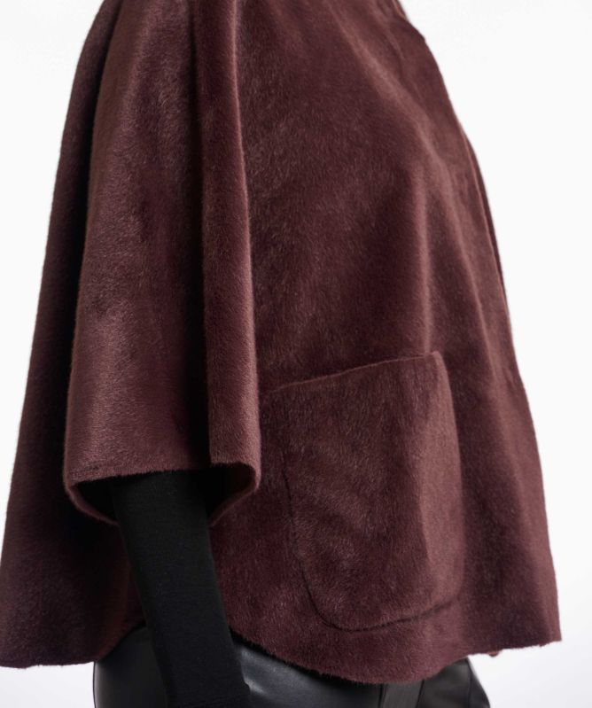Rino and Pelle Dewi Faux Fur Cape