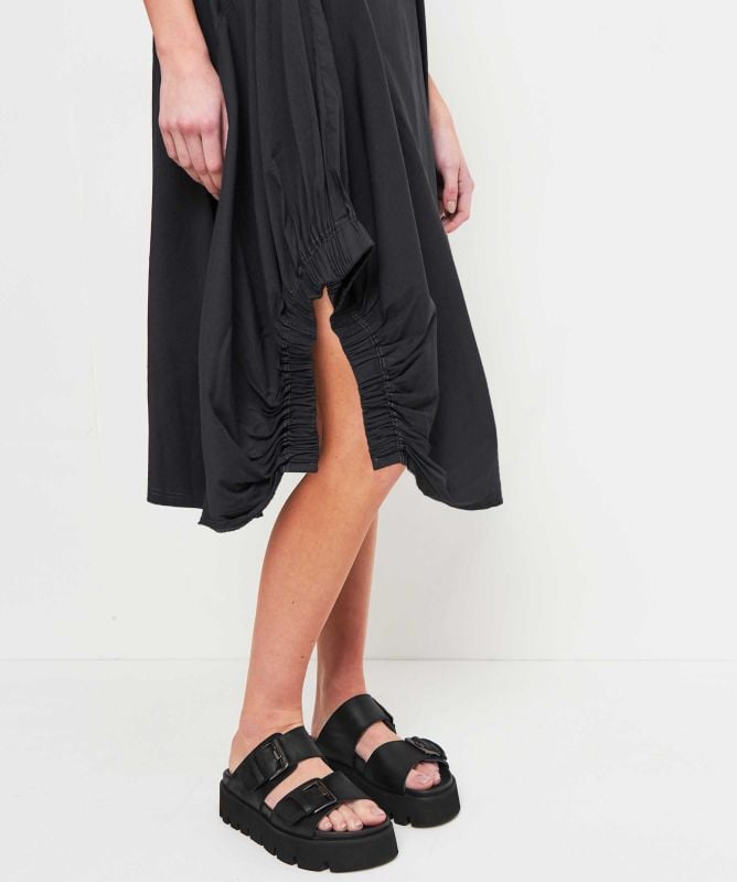 Lurdes Bergada Ruched Detail Midi Dress