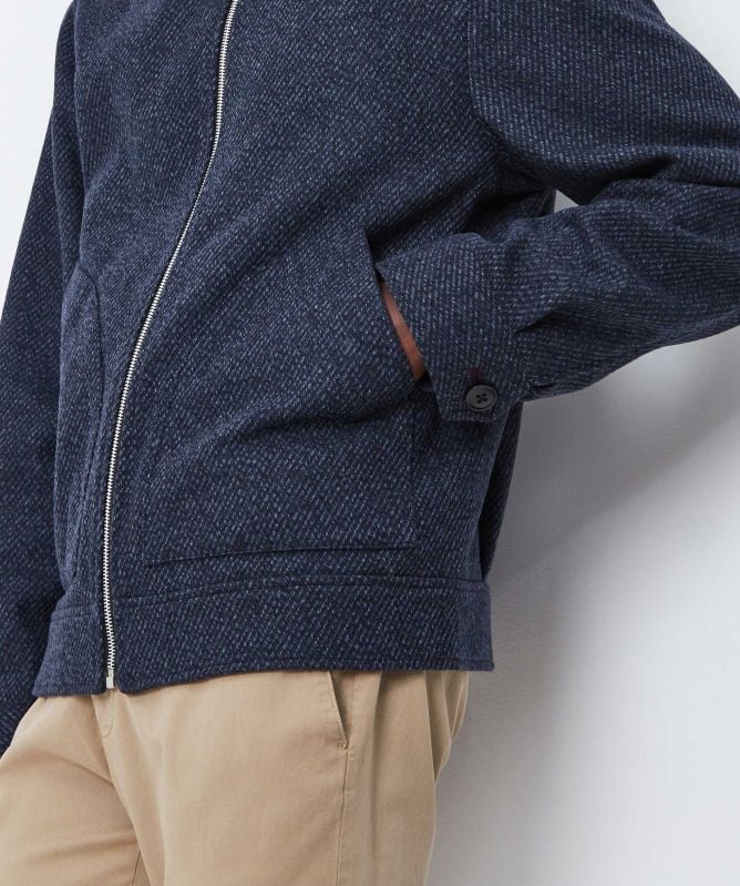 Paul Smith Wool Cashmere Zip Jacket