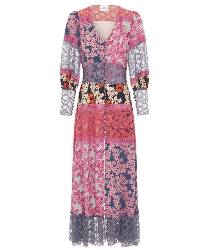 Hayley Menzies Cherry Blossom Girl Silk Dress