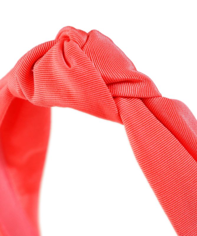 Jennifer Ouellette Red Knotted Headband Jennifer Ouellette Lina Headband – Husk main image 2