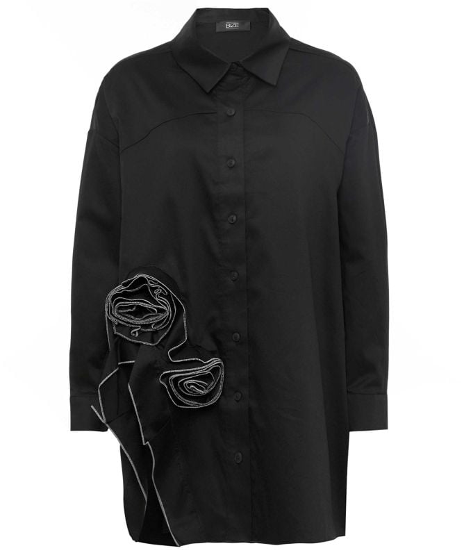 Bize Ruffle Rose Shirt