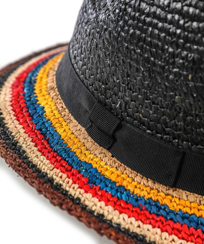 Paul Smith Stripe Straw Hat