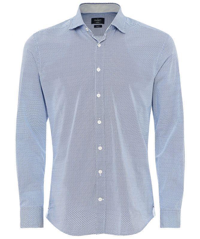 Hackett Slim Fit H Print Shirt
