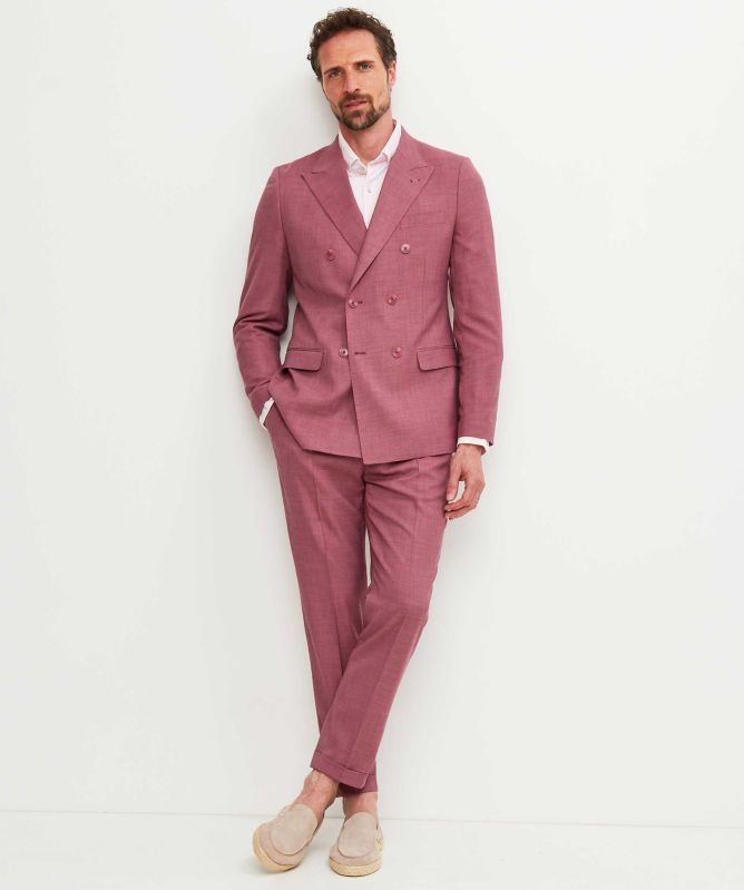 Seinse Slim Fit Double Breasted Suit