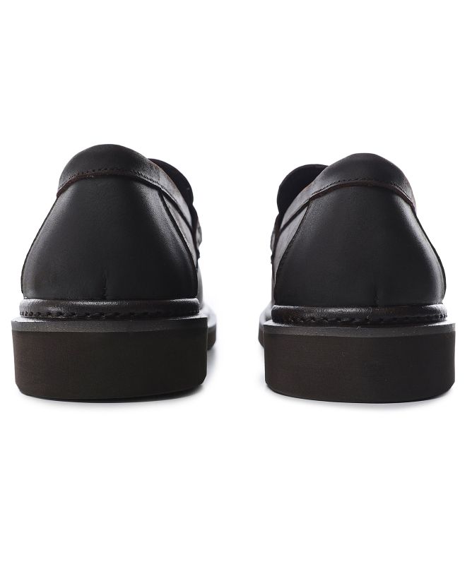 Ahler Leather Penny Loafers