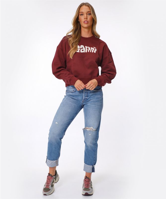GANNI Isoli Logo Sweatshirt | Jules B