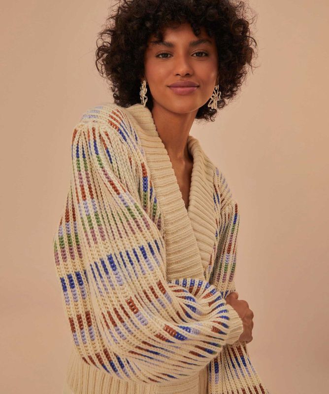 FARM Rio Bold Stitch Cardigan