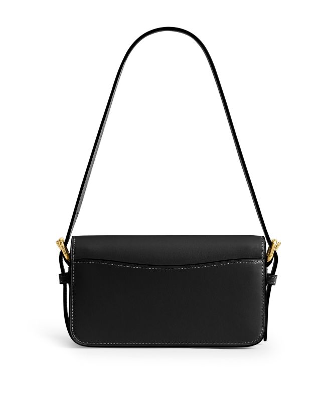 Coach Zoe Leather Shoulder Bag