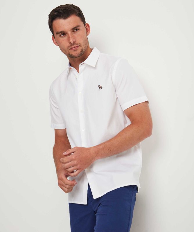 Paul Smith Short Sleeve Zebra Shirt