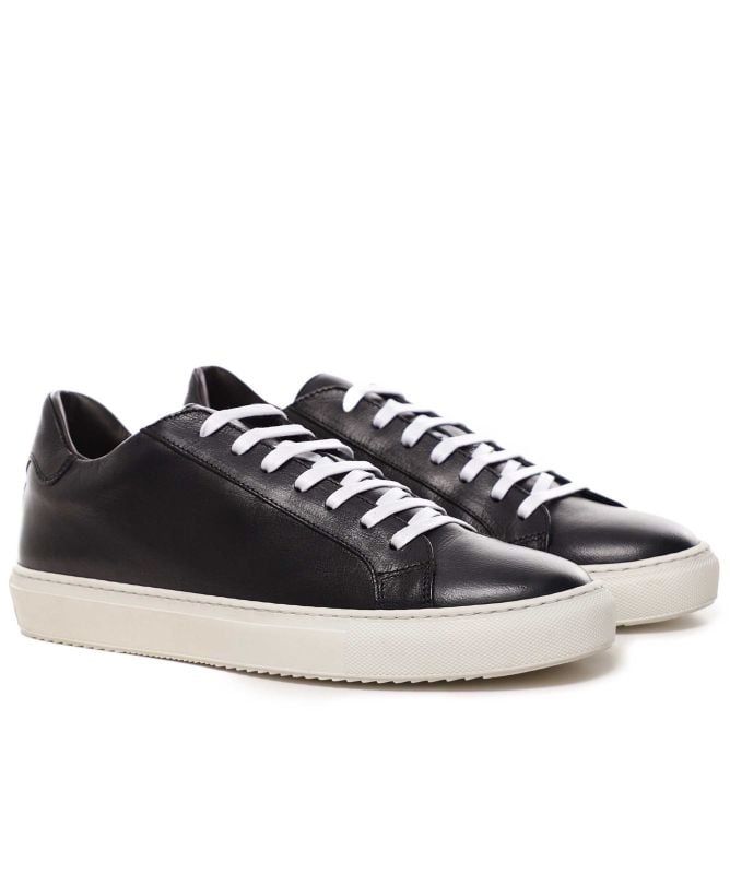 Joss Buffalo Leather Trainers