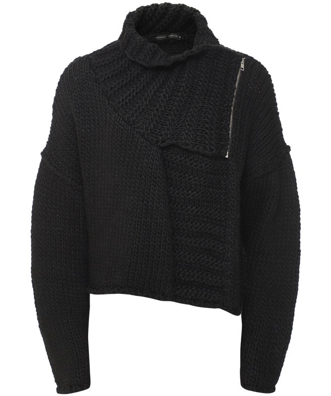 Lurdes Bergada Asymmetric Wrap Cardigan