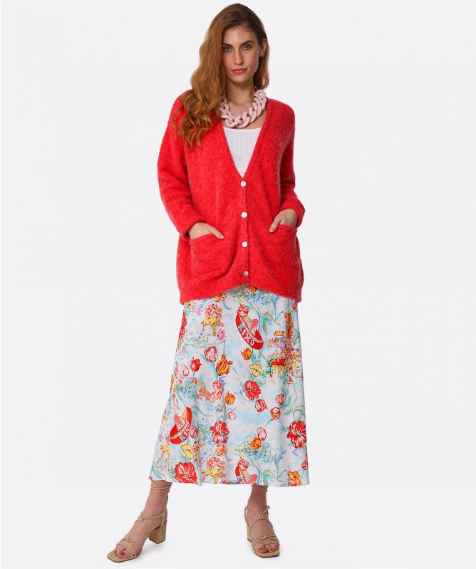 RIXO Kelly Midi Skirt