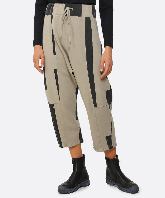 Lurdes Bergada Jersey Printed Pants