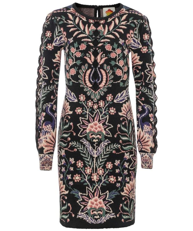 FARM Rio Marvellous Garden Knitted Mini Dress