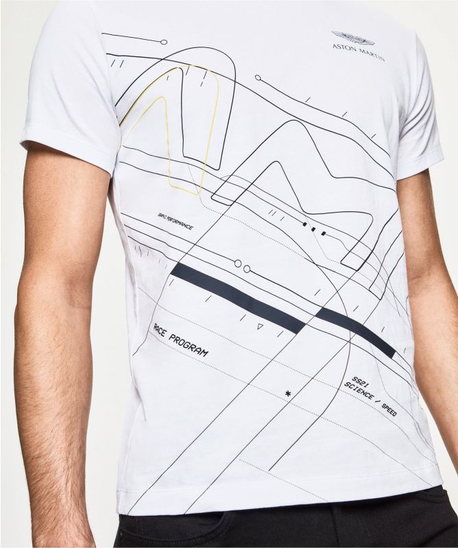 Hackett AMR Geometric T-Shirt