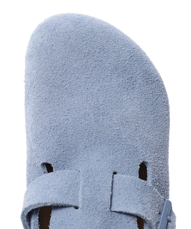 Birkenstock Boston Suede Leather Clogs