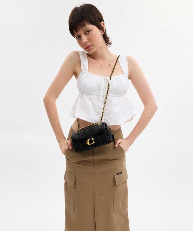 Coach Tabby Shoulder Bag 20 With Quilting