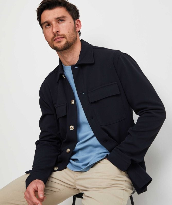 Thomas Maine Jersey Twill Monza Overshirt