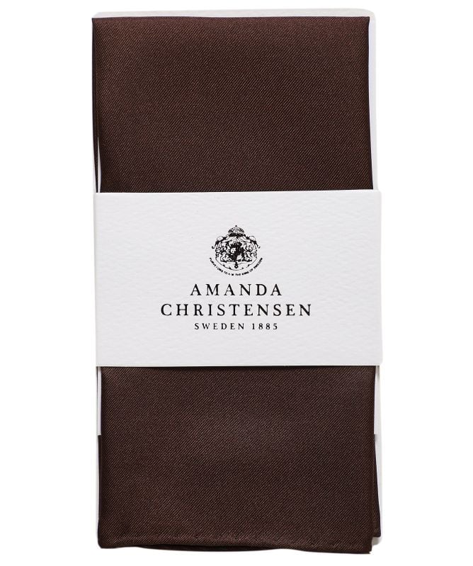 Amanda Christensen Plain Silk Pocket Square