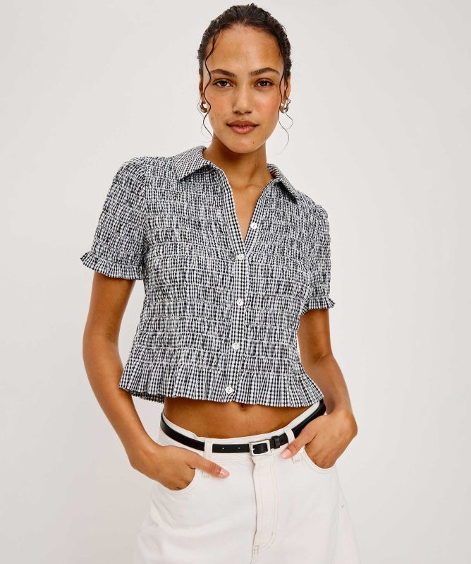 Rails Alton Smocked Shirt