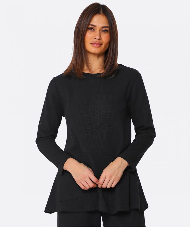 Thanny Cotton Textured Top