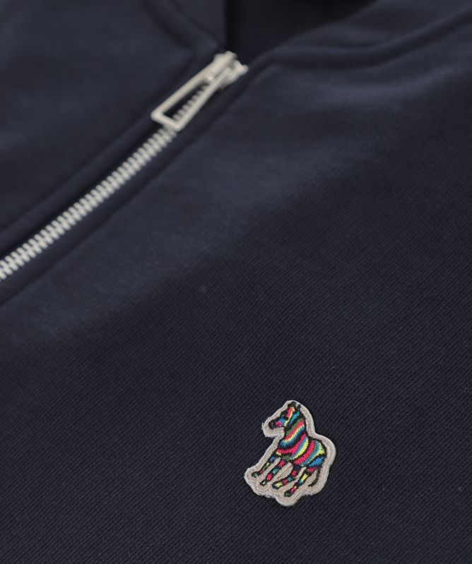 Paul Smith Zebra Logo Organic Cotton Bomber Jacket