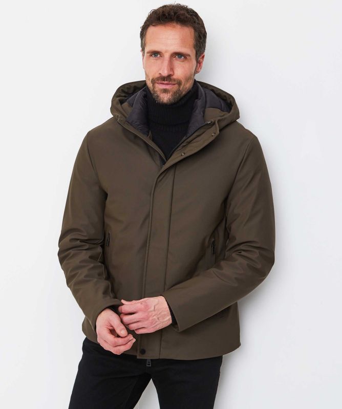 Seinse Water-Repellent Hooded Jacket