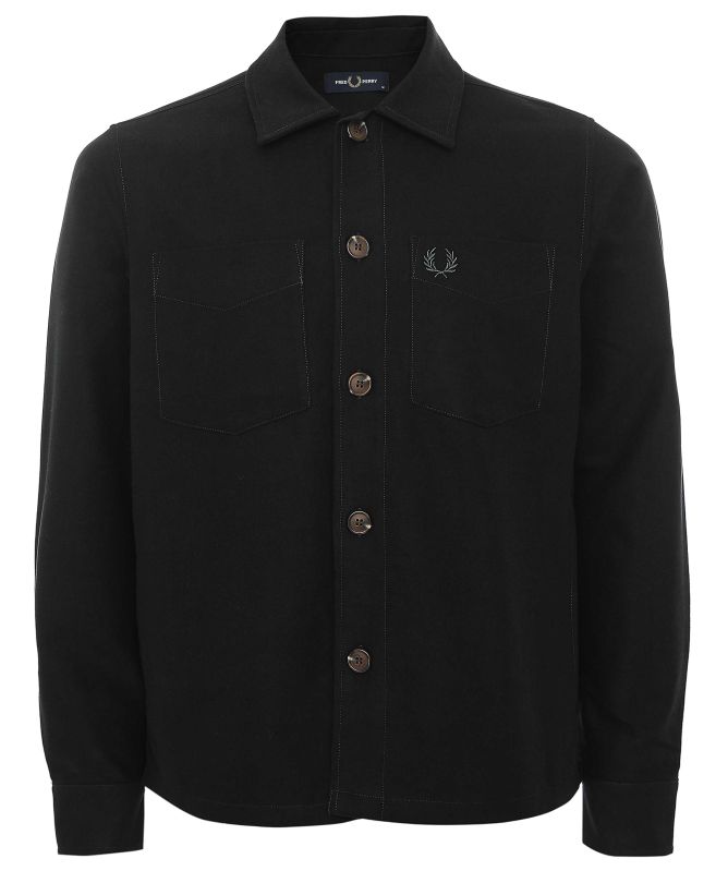Fred Perry Brushed Twill Overshirt