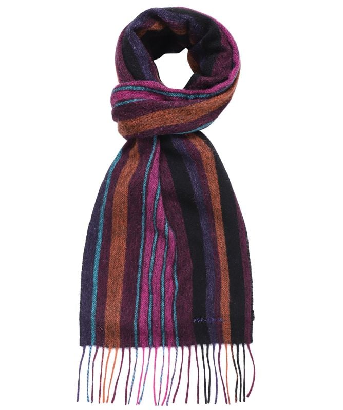 Paul Smith Lambswool Striped Scarf