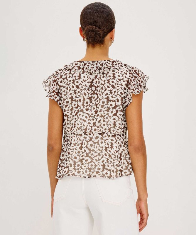 Rails Carmine Tie-Front Top