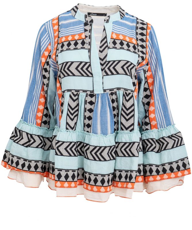 Devotion Twins Zakar Embroidered Blouse