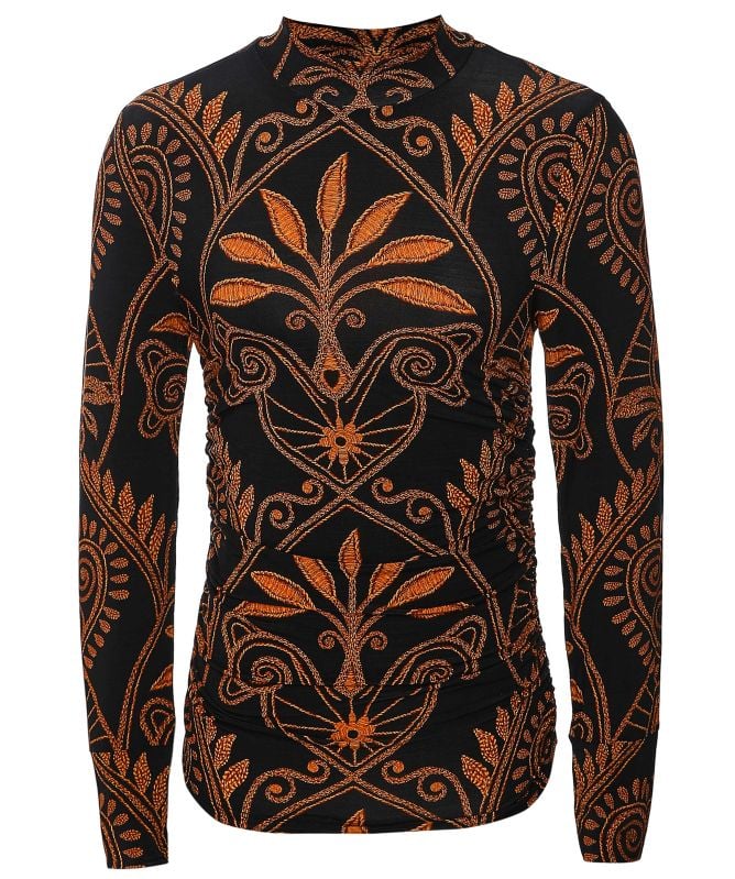 FARM Rio Cornely Ainika Ruched Blouse