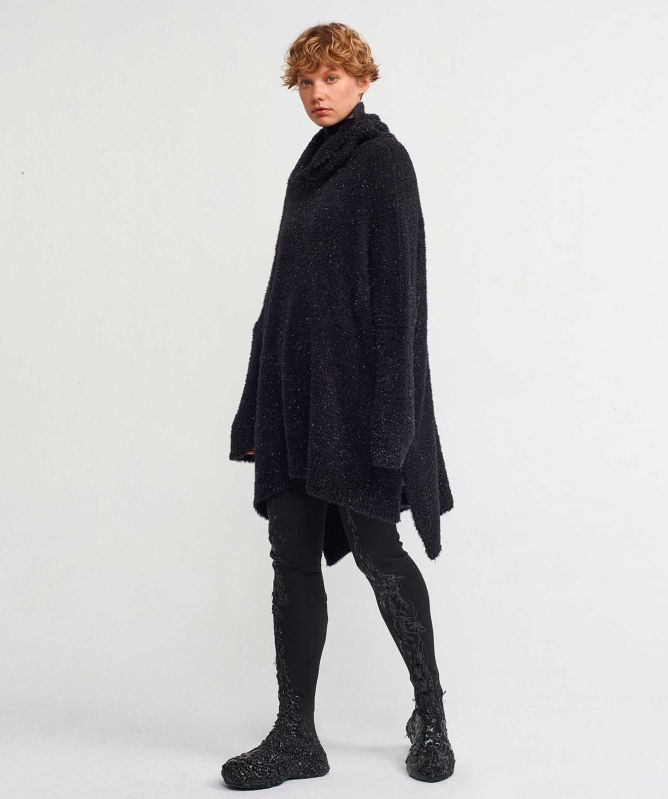 NU London Oversized Shiny Sweater