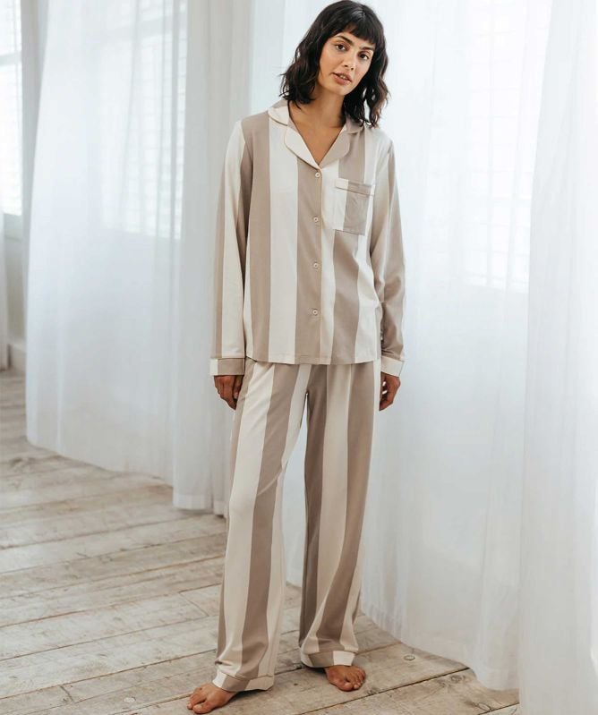 Chelsea Peers Stripe Long Pyjamas