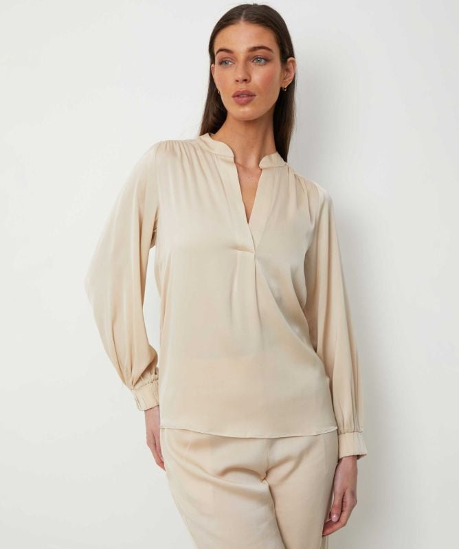 Silk95Five Madras Silk Blouse