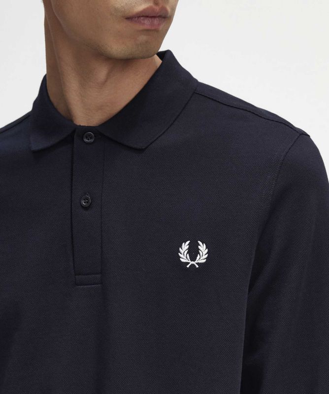 Fred Perry Long Sleeve Polo Shirt