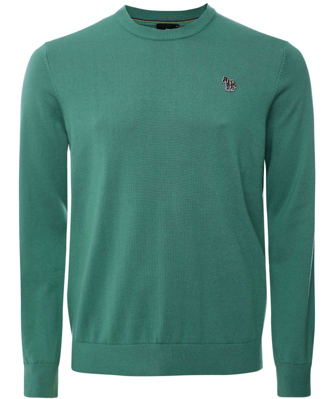 Paul Smith Crew Neck Zebra Jumper
