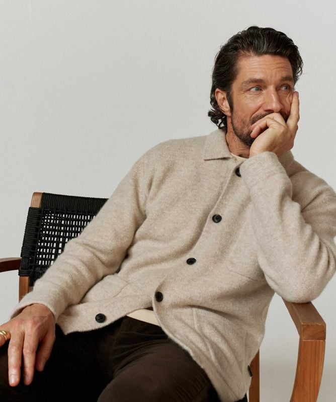 Oliver Sweeney Alpaca Wool Heywood Overshirt