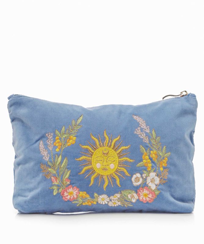 Elizabeth Scarlett Floral Sun Goddess Everyday Pouch
