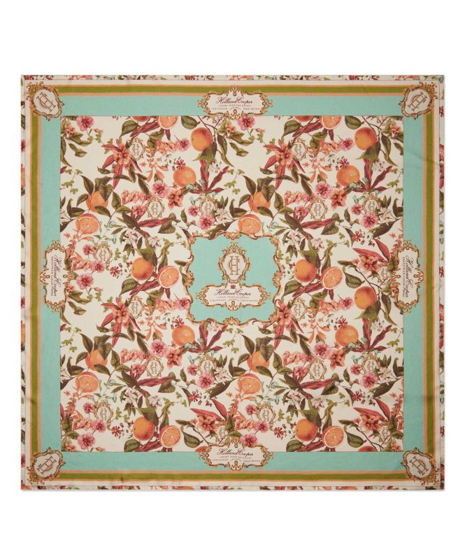 Holland Cooper The Orangery Silk Scarf
