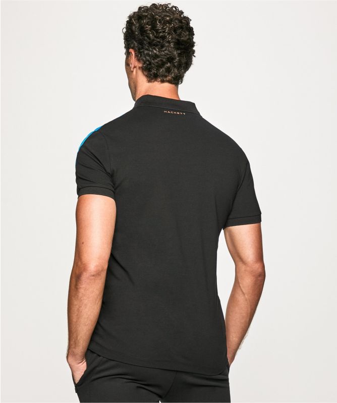 Hackett AMR Gradient Zip Polo Shirt