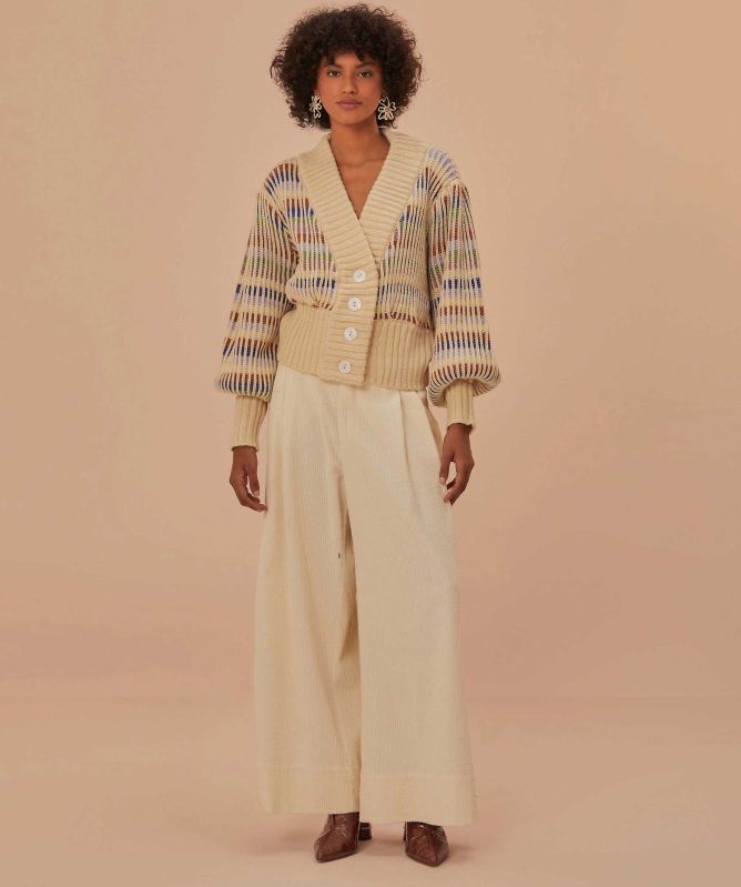 FARM Rio Bold Stitch Cardigan