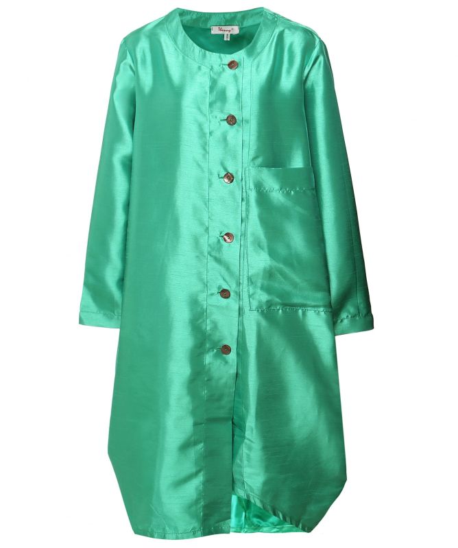 Thanny Taffia Oversized Button Jacket