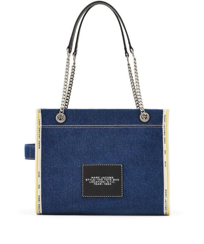Marc Jacobs The Denim Chain Medium Tote Bag