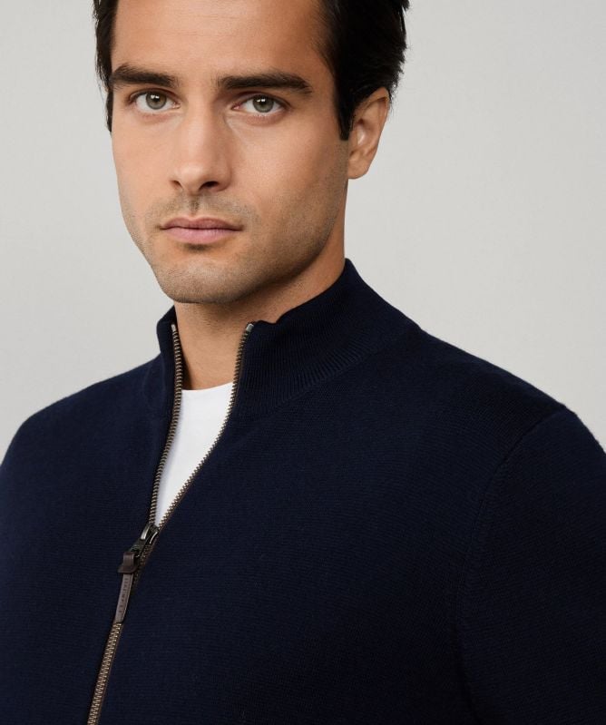 Hackett Milano Full Zip Cardigan