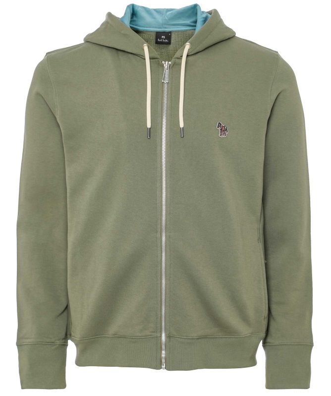 Paul Smith Zip-Through Zebra Hoodie